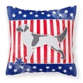 thumbnail image 2 of Carolines Treasures BB3281PW1818 USA Patriotic English Setter Fabric Decorative Pillow, 2 of 2