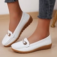 thumbnail image 7 of Women's Flat Sandals Women's Oofos Shoes Women Sandals Comfortable Women's Fashion Casual Summer Style Slip-On Lightweight Non-Slip Shoes Casual Toe Shoes White, 7 of 7