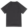 thumbnail image 6 of FORMRS Boys Rash Guard Short Sleeves Swim Shirt Quick Dry UPF 50+ Sun Protection, Sizes 3-12T, Blue Neon Road, 6 of 6