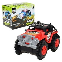 Remote Control Stunt Truck for Toddlers,360 Degree Flips Off Road Toy Car with Rechargeable Battery,All Terrain Tires RC Vehicle for Boys Girls Ages 1 3 Gift Indoor Outdoor Play Dump Truck