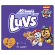 Luvs Diapers Size 3, 198 Count (Select for More Options)