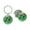 Mint, variant on Love Cycling Biking Penny Farthing Mint 1.5" x 3.5" Domed Keychain Backpack Pull and 1.5" Pinback Button