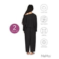 thumbnail image 6 of MeMoi Women's Raw Edge Long Sleeve Shirt and Jogger Pants Set - Mens - Male, 6 of 11