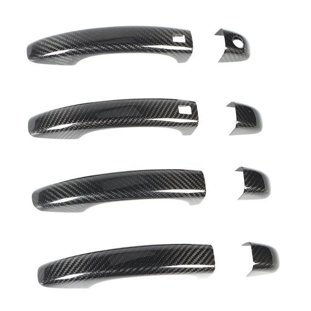 Autocollant de Poignée de Porte Extérieure, Autocollant de Poignée de Porte Extérieure de Voiture Couvercle de Poignée de Porte Extérieure Fortement Recommandé