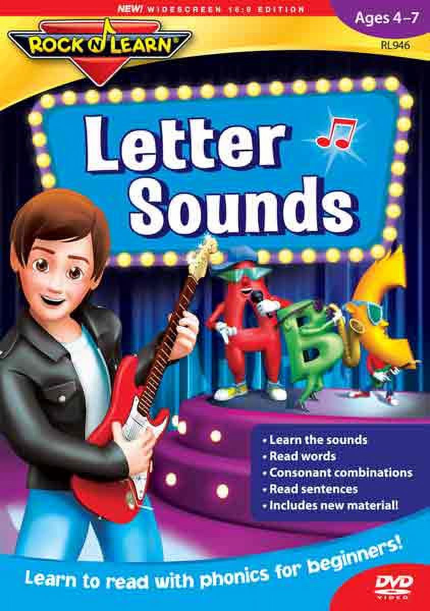 Rock N Learn: Letter Sounds (DVD) - image 2 of 2