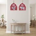 thumbnail image 3 of IH Casa Decor Barn Ornement Avec Une Vache Animale Galvanisée / Coq Asstd - Ensemble De 2, 3 of 3