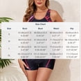 thumbnail image 3 of Royisotas Women's Athletic One Piece Swimsuits Racerback Bathing Suit with Boyshorts Full Coverage Swimwear, 3 of 7