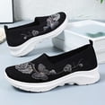 thumbnail image 5 of ibiyuan Womens Orthopedic Sandals Adjustable Upper Walking Shoes Women Mesh Knitted Walking Anti-Skid Womens Casual Sneakers Casual Hands Free Mary Jane Shoes Women Foam Shoes, 5 of 7
