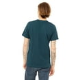 thumbnail image 2 of Bella Canvas Men`s 3001c, XS, Deep Teal, 2 of 3