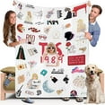 Taylor Swift Blanket Tour Merch Flannel Blanket Soft Doublesided Air