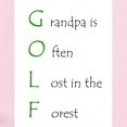 thumbnail image 2 of CafePress - Grandpa Golf Infant Creeper Body Suit - Long Sleeve Cotton Baby Bodysuit, 2 of 4