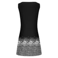 thumbnail image 5 of Erwazi Summer Flowy Dresses for Womens Short Sleeve Scoop Neck Sundress Tie-Dye Midi Tank Dress Casual Beach Vacation Tshirt Dress with Pockets, 5 of 6