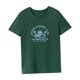 thumbnail image 4 of Camiseta para mujer de verano clásico recuerdo cuello redondo camiseta básica para mochilero trabajo M, 4 of 7