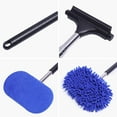 thumbnail image 5 of ETHKIA Car Care & Cleaning Car Rearview Defogging Brush, Retractable Window Cleaning Tool, Windshield Wiper Rain Remover Duster for Vehicle Blue, 5 of 9