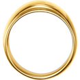 thumbnail image 2 of FB Jewels 14K Yellow Gold Simple Dome Ring Size 7, 2 of 3