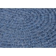 thumbnail image 2 of Colonial Mills 12' Blue Round Handmade Braided Area Throw Rug, 2 of 2