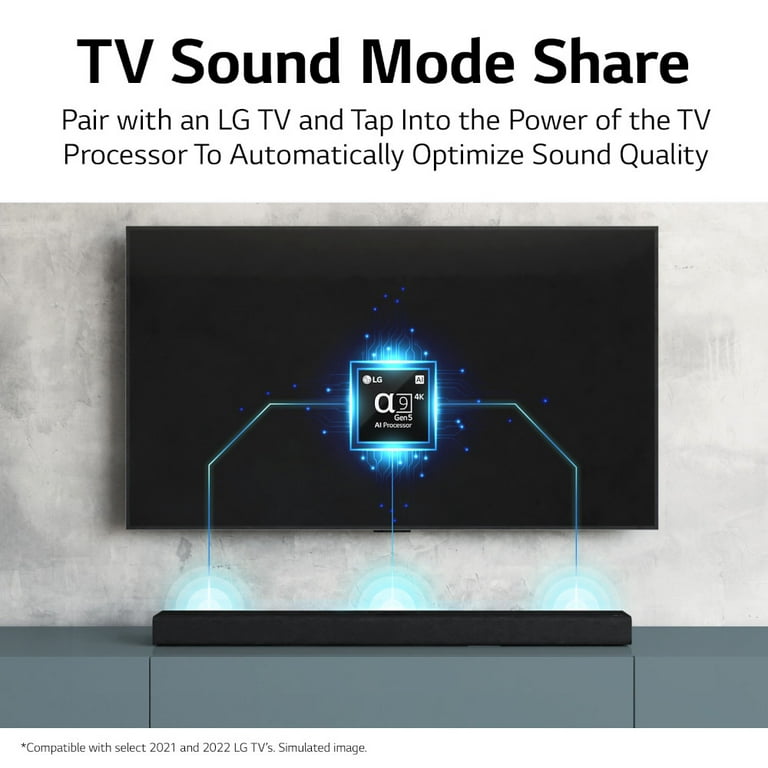 TV LG, Barras de sonido compatibles