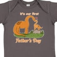thumbnail image 4 of Inktastic It's Our 1st Father's Day Brontosaurus Family Boys or Girls Baby Bodysuit, 4 of 5