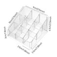 thumbnail image 3 of Versatile Acrylic Lipstick Organizer Clear Makeup Holder For Lipsticks and Lip Gloss with Multiple Slot Configurations to Organize Beauty Products and Makeup, 3 of 4