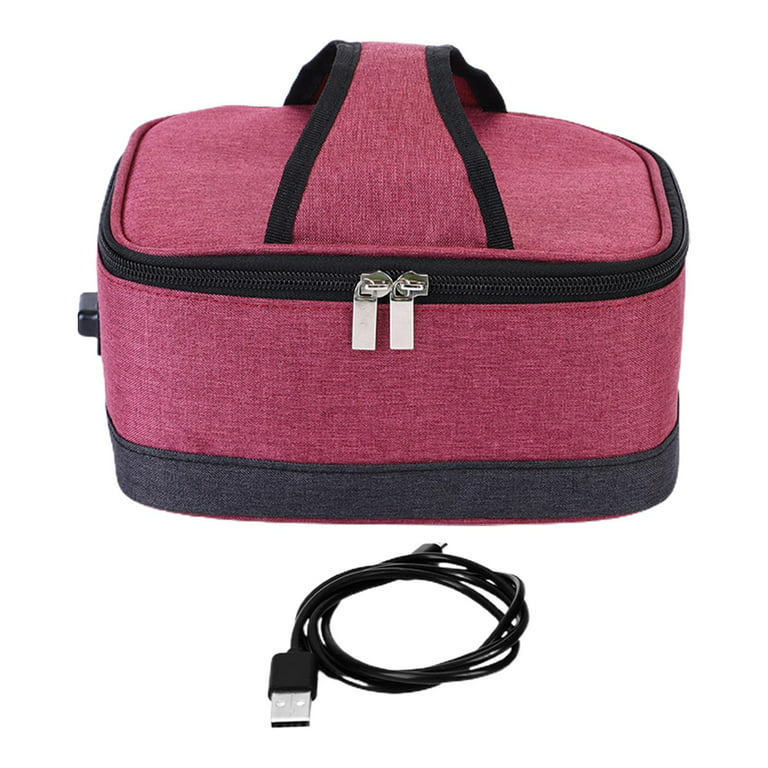 Portable Food Heating Lunch Box With USB Cable Supply Electric