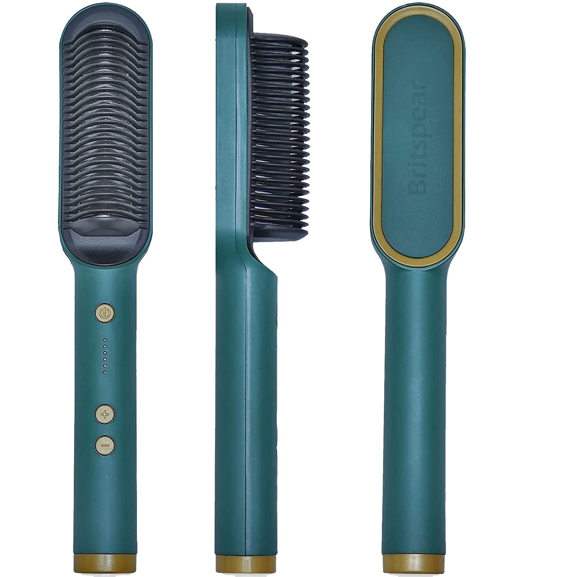 BRITSPEAR Electric Hair Straightener Comb Brush For Men, Women, Girls