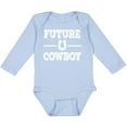 thumbnail image 3 of Inktastic Future Cowboy Boys Rodeo Boys Long Sleeve Baby Bodysuit, 3 of 5