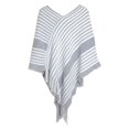 thumbnail image 4 of Pull Tricoté Boho Automne et Hiver pour Femmes, Châle à Capuche, Cape à Franges, 4 of 6