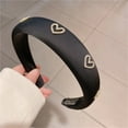 thumbnail image 5 of Sparkling Heart Headbands Rhinetsones Heart Shape Hairband Fashion Hair Accessory For Daily Outings Special Event, 5 of 9