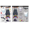 thumbnail image 1 of Decoración de fiesta de Halloween para niños, colgante de puerta de murciélago de calabaza, Festival de fantasmas de Halloween, colgantes de diseño de atmósfera, favores de Halloween, 1 of 4