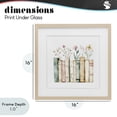 thumbnail image 4 of Stupell Industries Farmhouse Floral Stories Library Birch Framed Print Under Glass, 16 x 16, by Svetlana Aleynikova, 4 of 8