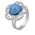 thumbnail image 2 of BGZLEU Color Plating Multi Color Change Oval Crystal Ring,Mood Ring,Stone Emotion Feeling Mood Ring,Open Adjustable Rings,Color Changing Mood Rings,Temperature-Control Rings, 2 of 9