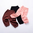 thumbnail image 5 of Kids Toddler Baby Boy Girls Linen Pants Bloomers Loose Jogger Leggings Trousers, 5 of 12