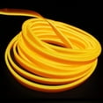 thumbnail image 2 of ABALDI Neon Wire for Car LED Strip 12V Neon Lights Under Dash Lighting Kit LED Rope Lights for Car Interior Decoration(3m/9ft, Yellow), 2 of 7
