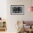 thumbnail image 3 of Historic Framed Print, [Groups of people during the Mexican revolution: Group with Gen. Carranza in center posed on steps], 17-7/8" x 21-7/8", 3 of 9