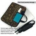 thumbnail image 3 of ZICANCN Laptop Case 15.6 inch, Avid Gaming Enthusiast Work Shoulder Messenger Business Bag for Women and Men, 3 of 9