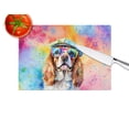 thumbnail image 2 of Cavalier Spaniel Hippie Dawg Glass Cutting Board Large 12 in x 15 in, 2 of 5