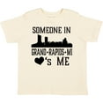 thumbnail image 3 of Inktastic Grand Rapids Michigan Someone Loves Me Boys or Girls Toddler T-Shirt, 3 of 5