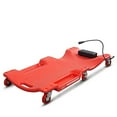 thumbnail image 2 of BESTOOL Mechanic Creeper, Low Profile Creeper Automotive, 40'' L x 19'' W Vehicle Repair Garage Creepers with LED Lights, Red, 2 of 15