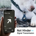 thumbnail image 6 of JETech Silicone Case for AirTag 2nd/1st Generation (2026/2021) with Keychain, Protective Air Tag Holder, 4-Pack (Black/White/Navy Blue/Red), 6 of 6