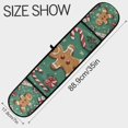 thumbnail image 3 of Yayeee Double Oven Mitt Kitchen Heat Resistant Baking 35" x7" Quilted Glove, Christmas Gingerbread, 3 of 6
