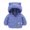 Blue, variant on Toddler Girls Boys Down Coats Jackets Kids Winter Hooded Puffer Coat Outwear 1-6T