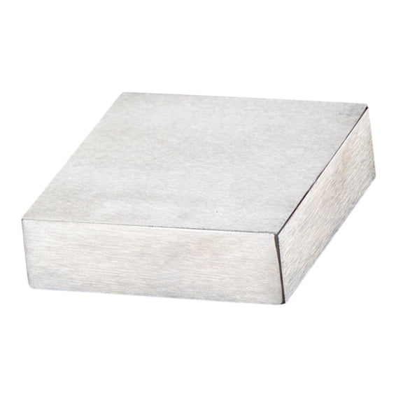 yuksok Metal Bench Block Iron Pad Solid Workbench for Metal Stamping Jewelry Making S