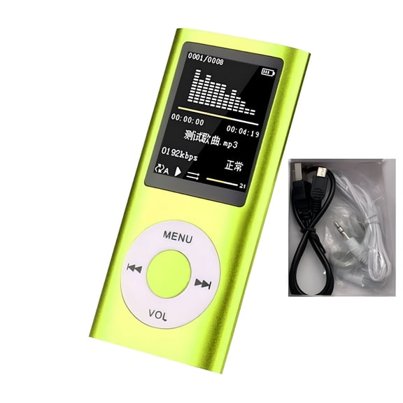 GJX 2026 New Mp3 Player,Bluetooth Mp3 Player Music Player Mp4 Player Portable Digital Music Player Voice Recorder Mp3 Music Player with Earphone for Sports,Travel,Walking,Running,Study,Commute