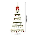 thumbnail image 3 of Exhoden Wall Christmas Tree with Lights, Wall Mounted Christmas Twig Tree with LED Lights, Wall Christmas Tree Wooden Wall Hanging Decoration Christmas Tree Hanging，Wooden Christmas Hanging, 3 of 6