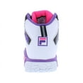 thumbnail image 3 of Fila Mb Night Walk Girls Shoes Size 6.5, Color: Black/White/Purple, 3 of 5