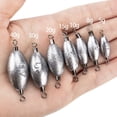 thumbnail image 4 of 20 plomos de pesca de 15 g con giratorios, plomo de pesca, pesas de pesca en el mar para trucha, perca, lucio, plomos de pesca y plomos Sailing Electrónica, 4 of 5