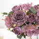 thumbnail image 4 of Ramo de rosas artificiales con hojas y capullos realistas | Decoración para el hogar y la oficina | Arreglo floral artificial de 29 cm, 4 of 6