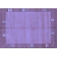 thumbnail image 1 of Ahgly Company Indoor Rectangle Abstract Blue Modern Area Rugs, 5' x 7', 1 of 4