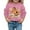 Pink, variant on oqasdz Halloween Girls Casual Printed Round Neck Long Sleeve Sweatshirt for Toddlers Kids Soft Comfortable Hoodless Sweat Shirts Size 8 Y-9 Y