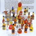 thumbnail image 2 of 50 piezas 49 Botellas de vino extranjeras mezcladas al azar Botella de vino extranjera Botella de vino en miniatura de alta simulación Cubo de hielo de bricolaje Luz de noche Material hecho, 2 of 2